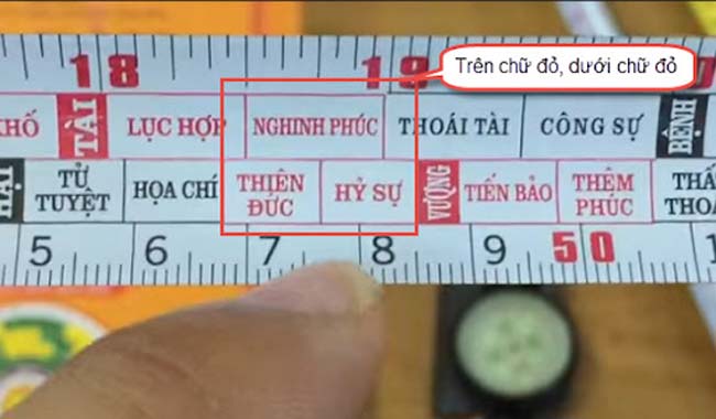 Thước lỗ ban cần được sử dụng chính xác