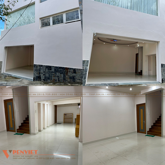 Mặt bằng hiện trạng của dự án thiết kế siêu thị mini Q&T Mart