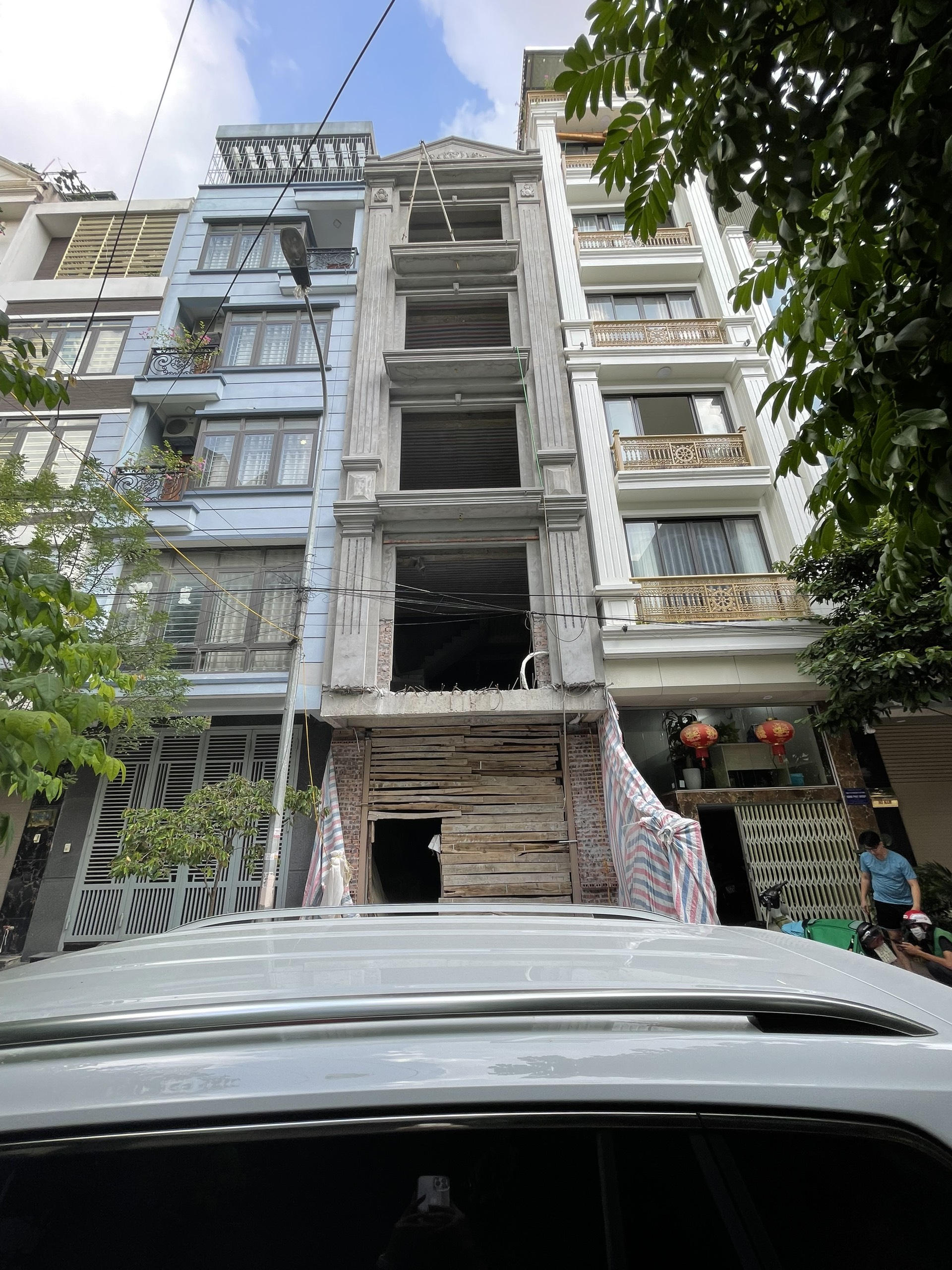  Hiện trạng khu vực mặt tiền trước khi thiết kế