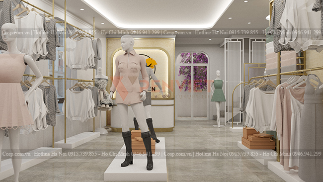 Thiết kế shop thời trang Lan Phương