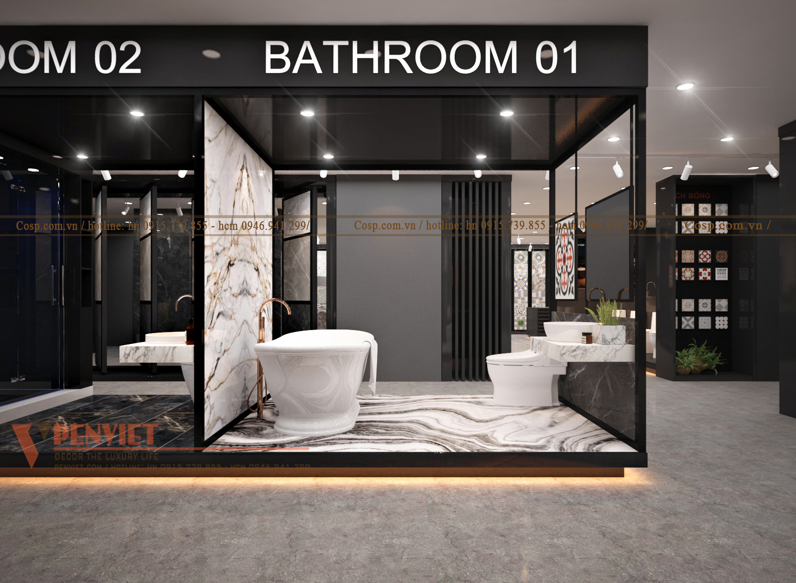 Thiết kế phòng mẫu