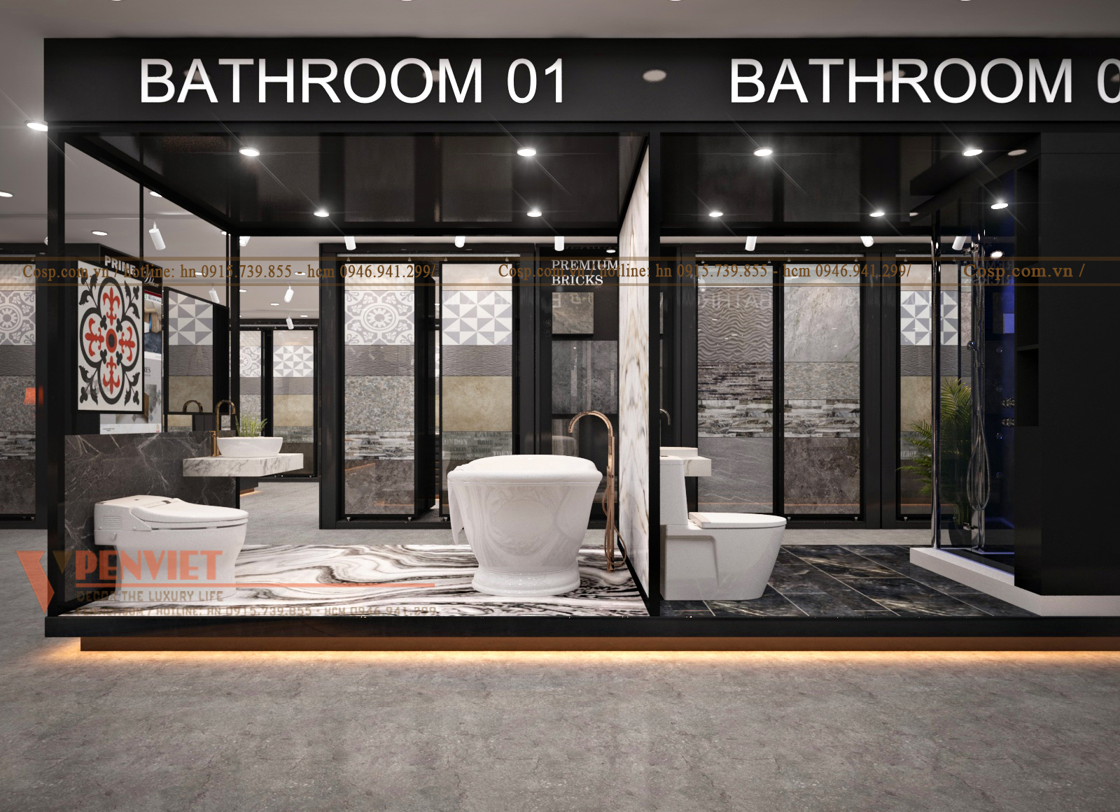 Thiết kế phòng mẫu 01