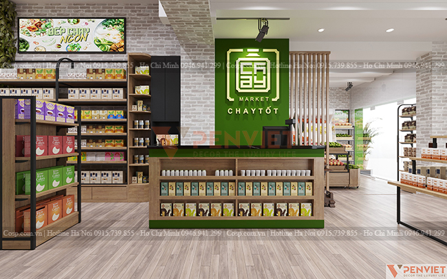 Thiết kế quầy thu ngân