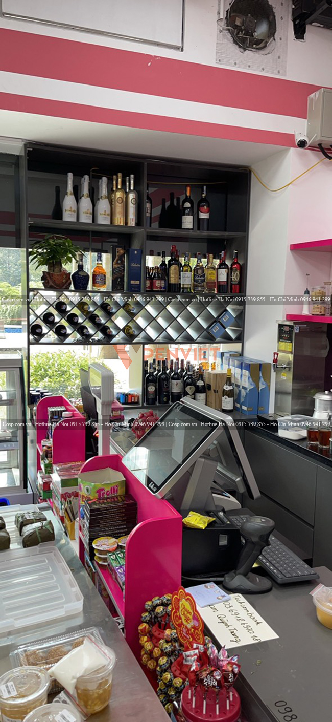 Khu vực quầy thu ngân