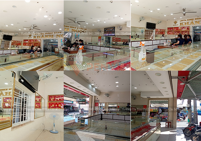 Hiện trạng dự án thiết kế tiệm vàng Khánh Ngọc