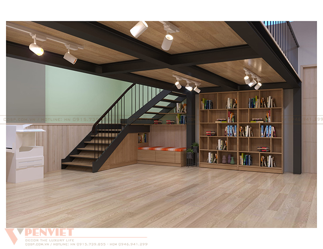 Thiết kế phòng giáo vụ với kiểu dáng độc đáo, mới lạ