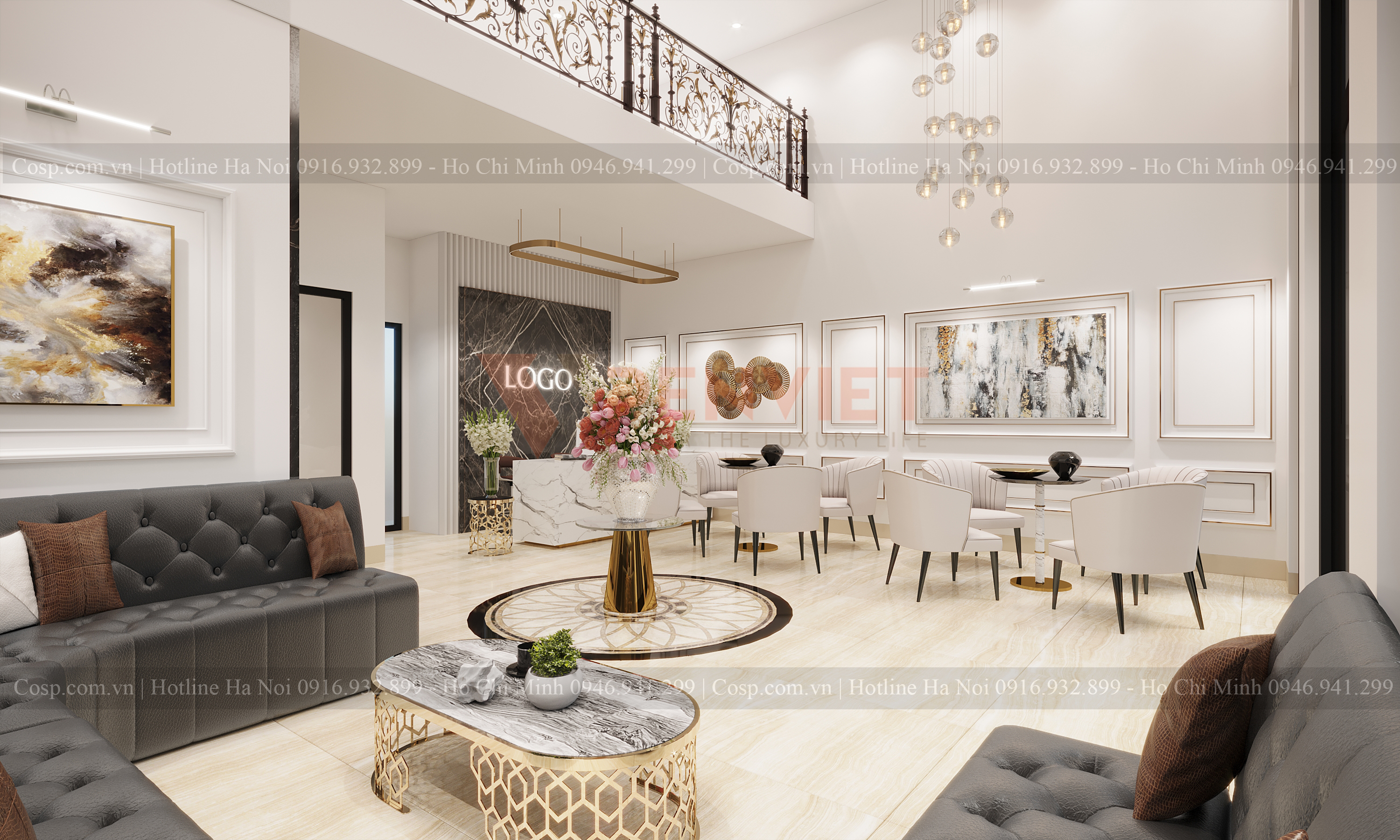 Bản thiết kế spa Tuấn Spa – Hoàng Mai – Hà Nội