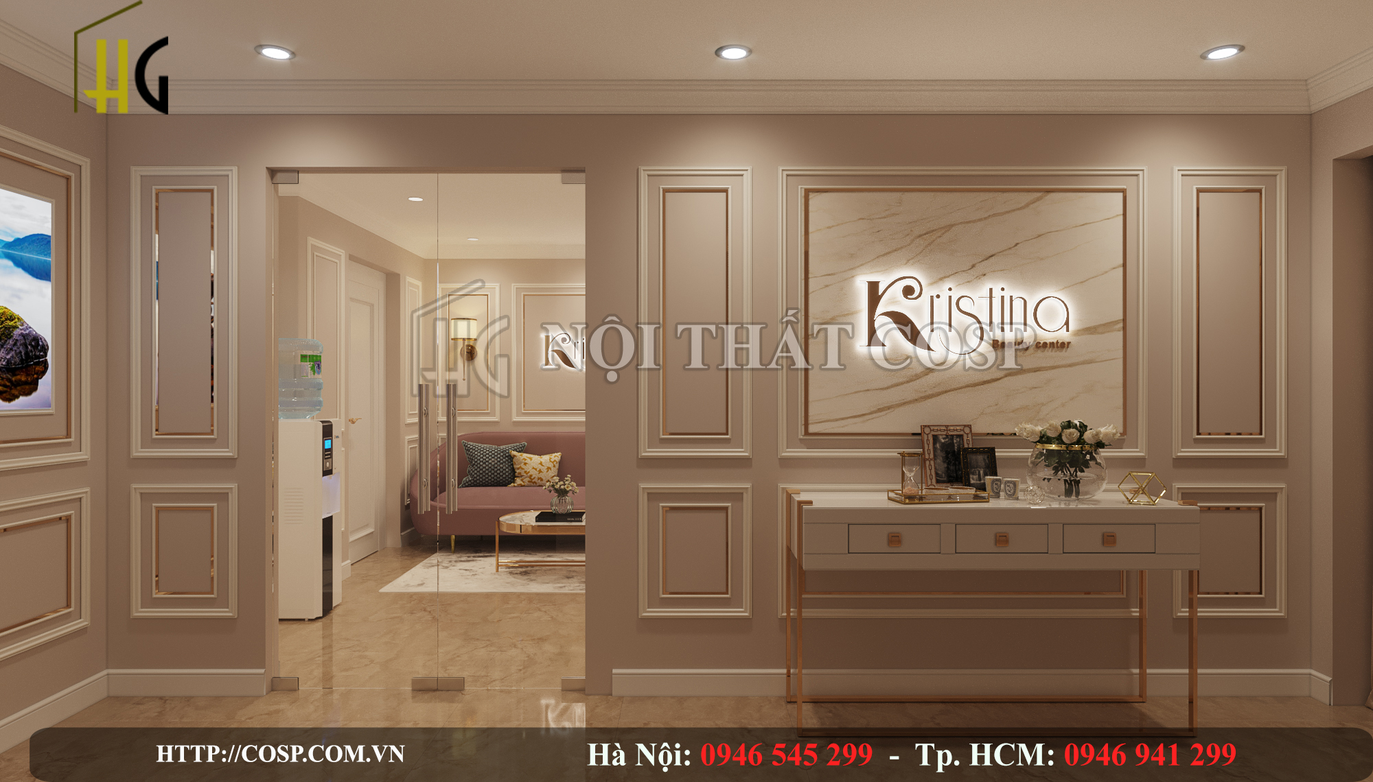Thiết kế spa chuyên nghiệp