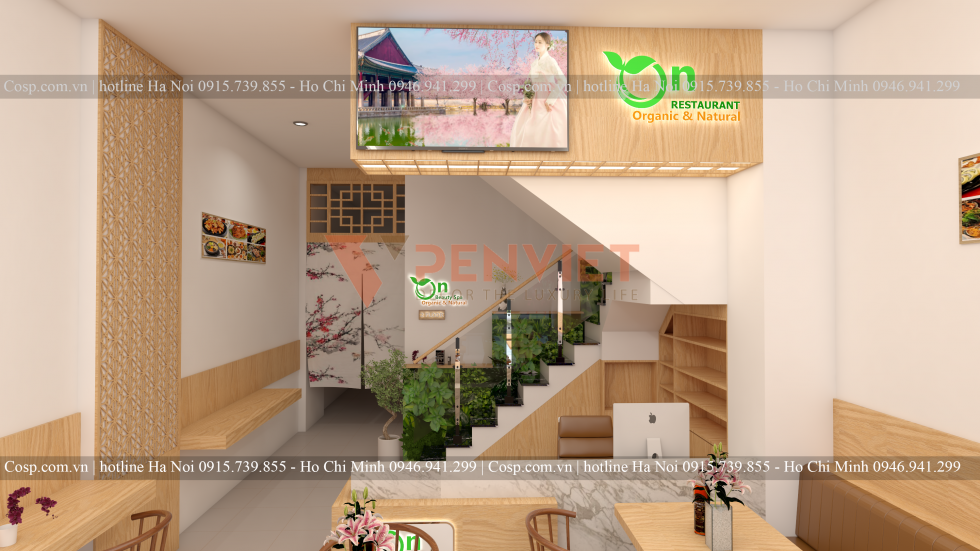 Thiết kế nội thất spa ON
