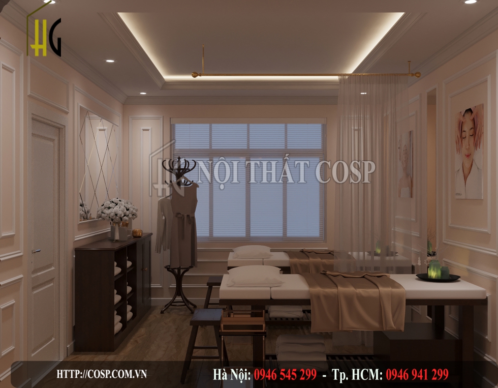 Thiết kế spa chuyên nghiệp