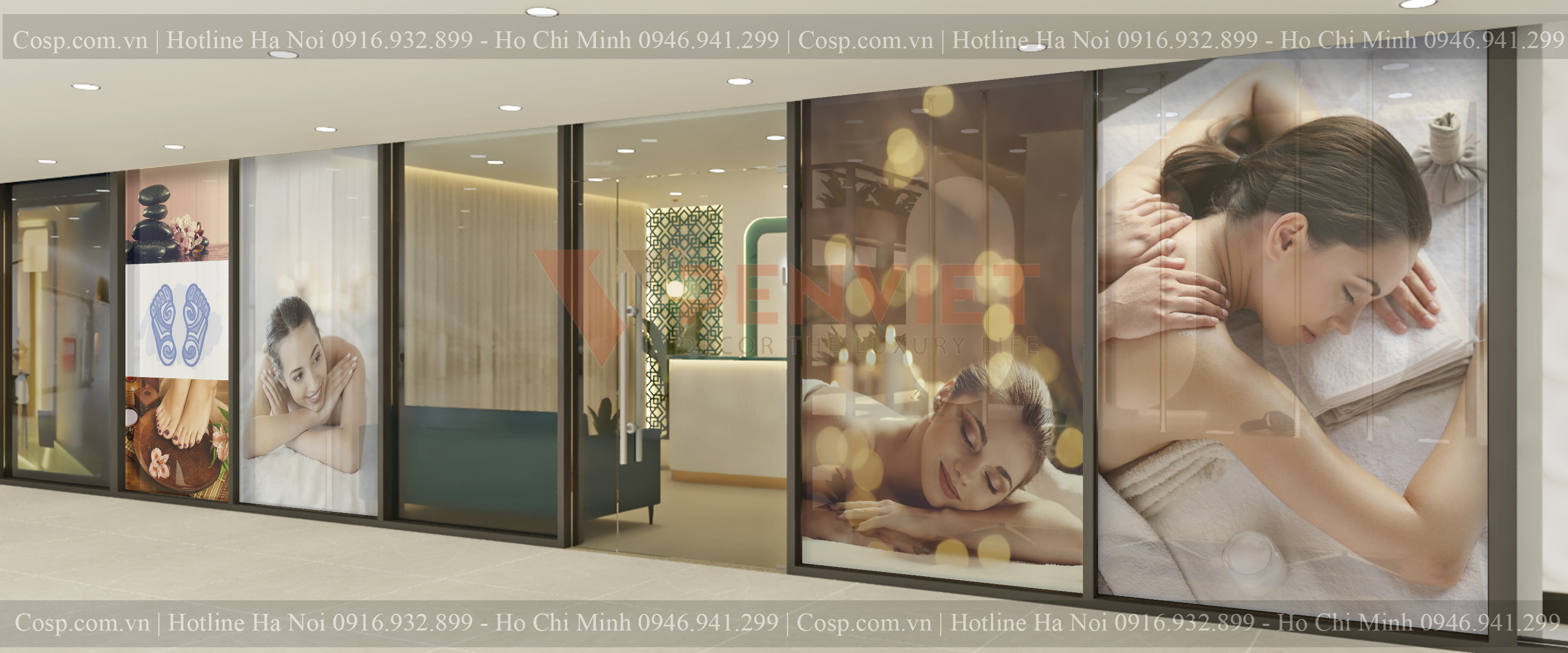Thiết kế nội thất spa An 