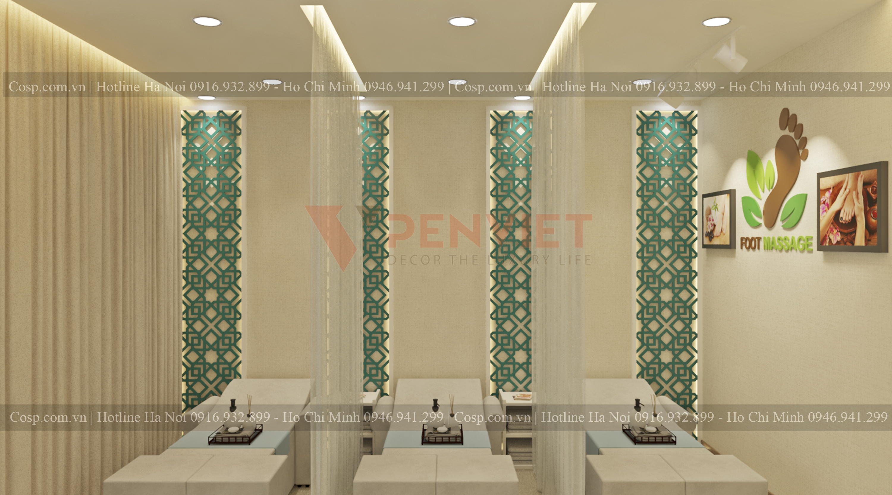 Thiết kế spa chuyên nghiệp