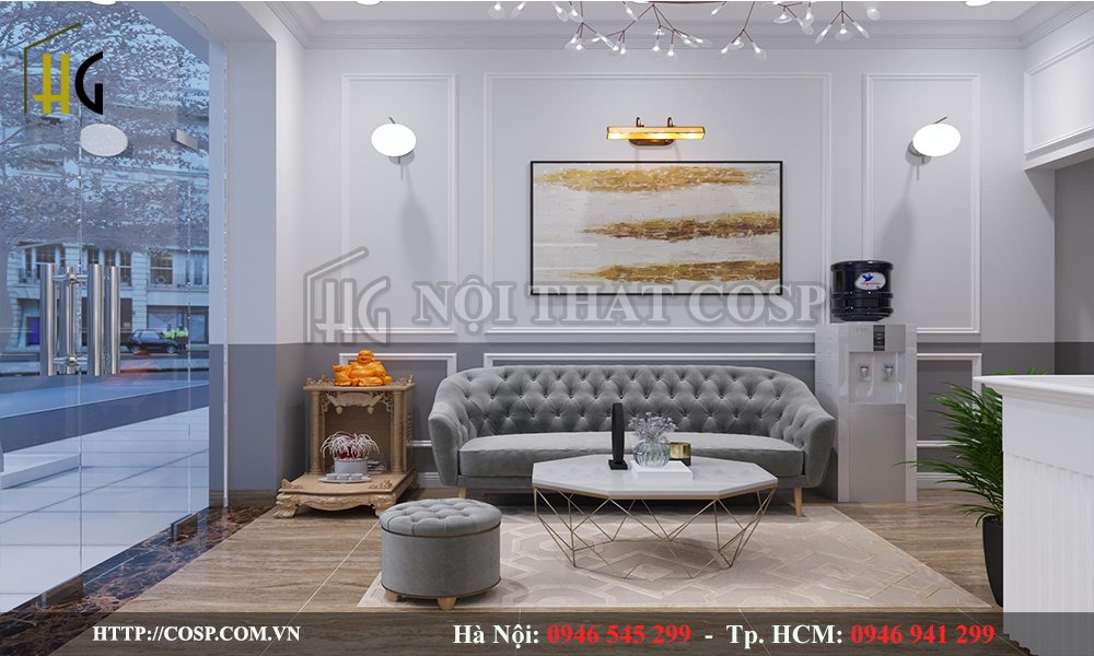 Thiết kế nội thất spa 30m2