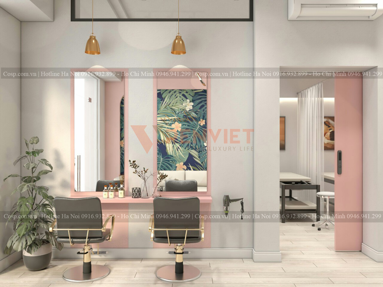 Thiết kế spa chuyên nghiệp