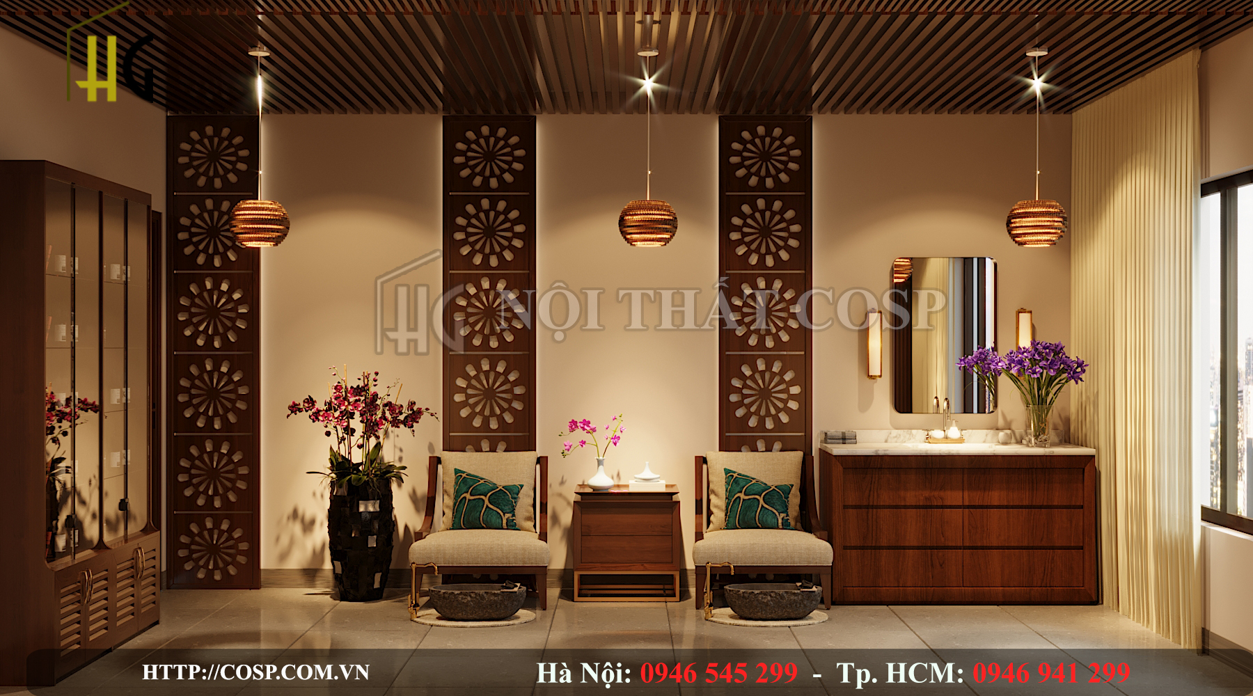 Thiết kế spa chuyên nghiệp