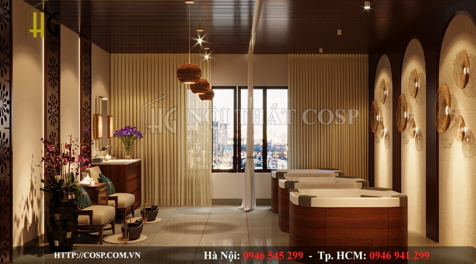 Thiết kế spa chuyên nghiệp