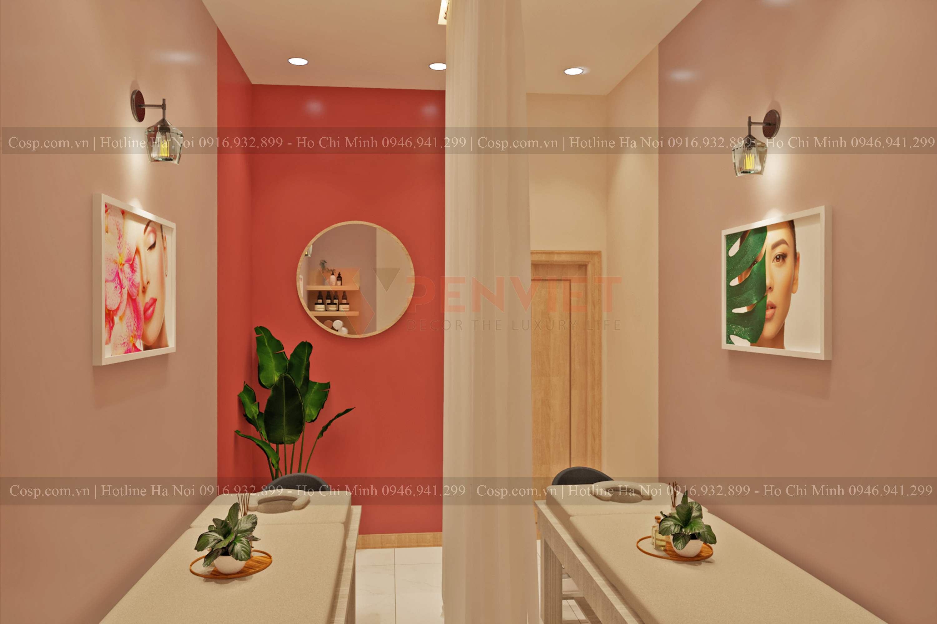 Thiết kế spa nhỏ đẹp