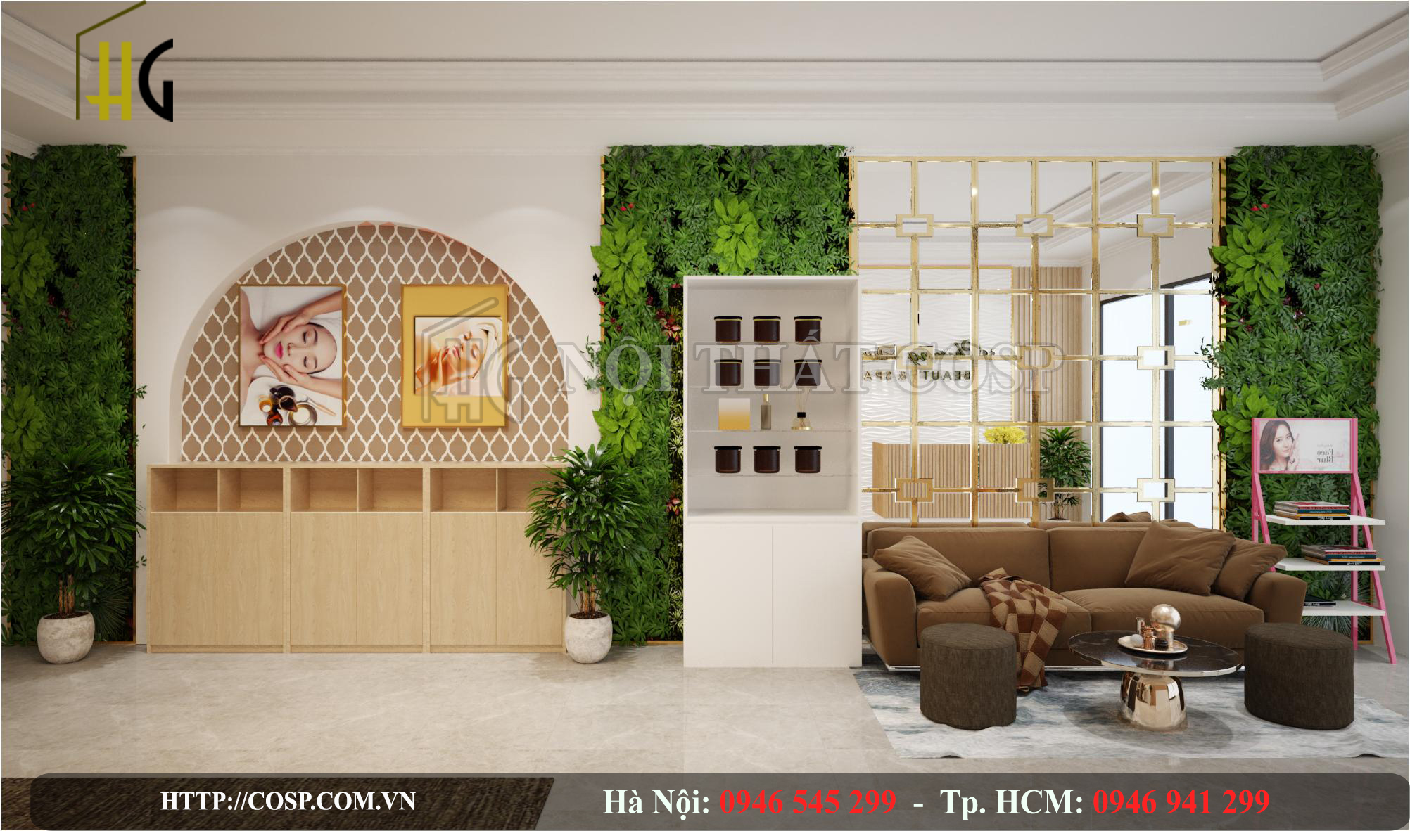 Thiết kế spa Phương Dung