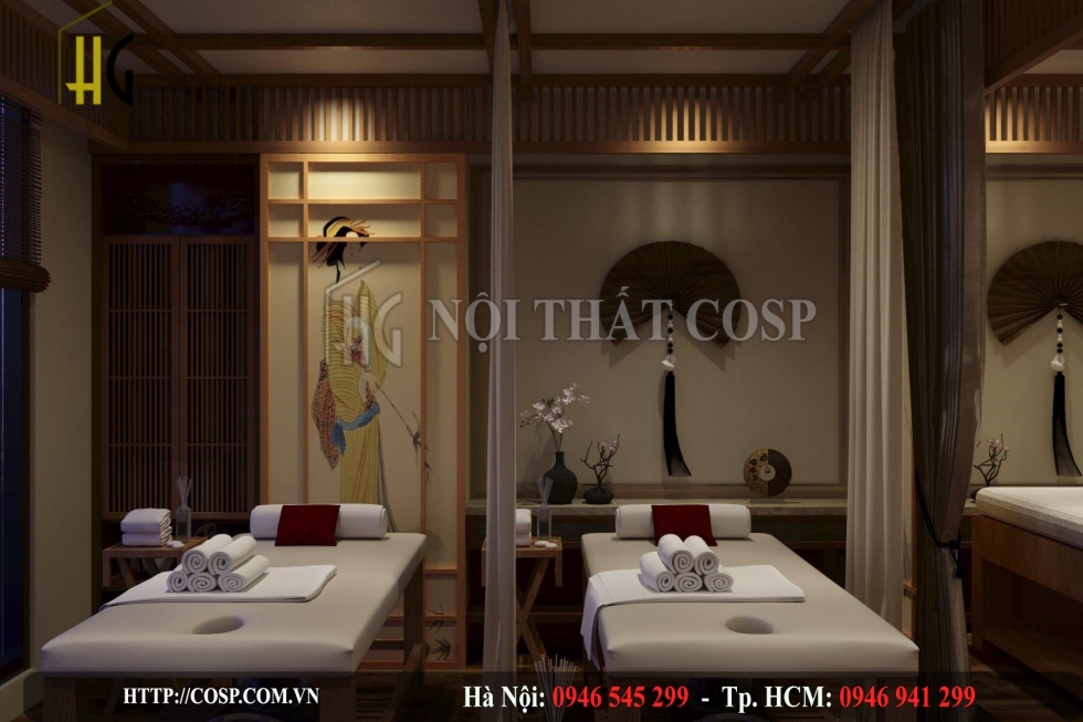 ​Thiết kế không gian spa