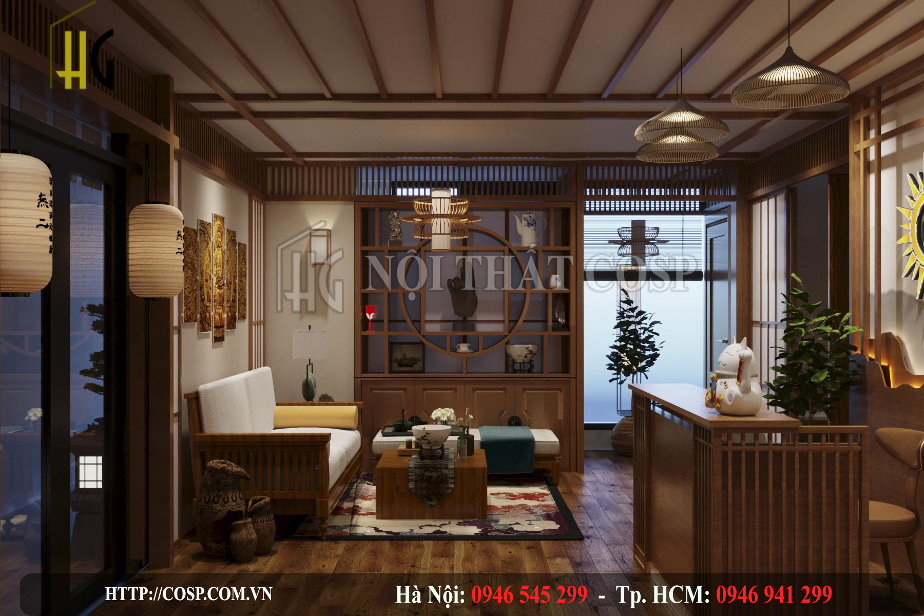 Thiết kế nội thất spa Sunspirit