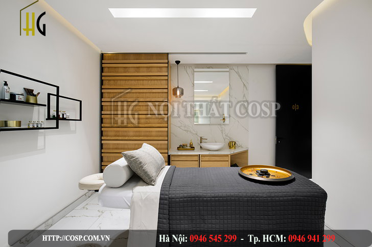 Thiết kế nội thất phòng spa 