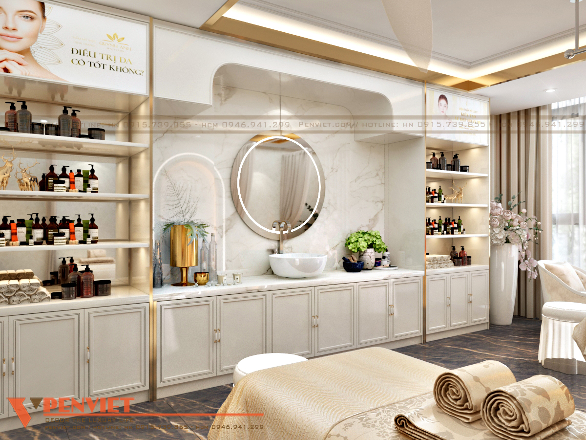 Tủ trưng bày sản phẩm được thiết kế khoa học, tối ưu không gian