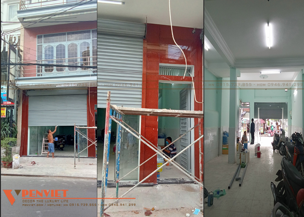 Diện tích mặt bằng còn thô sơ, kém bắt mắt và thu hút