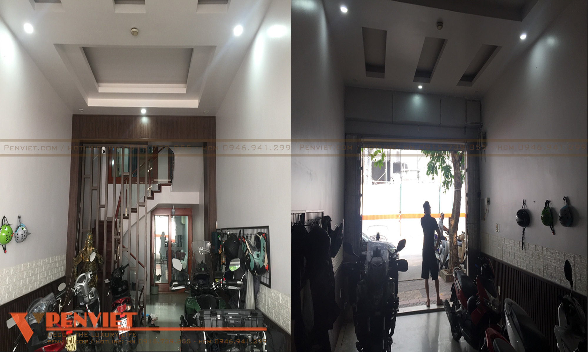 Hiện trạng mặt bằng kinh doanh của tiệm không cần cải tạo thô quá nhiều