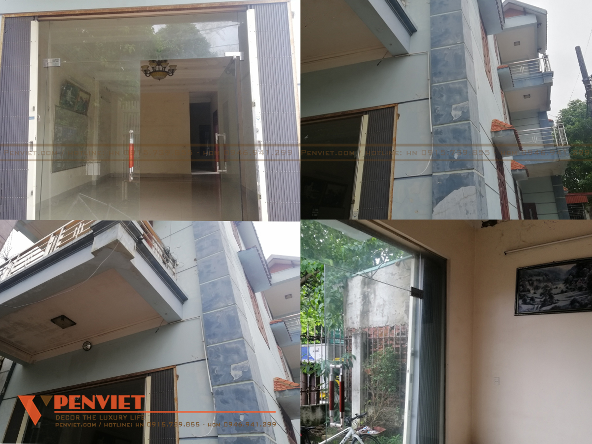 Hiện tràn mặt bằng nhà thuốc nằm trong một căn nhà 3 tầng