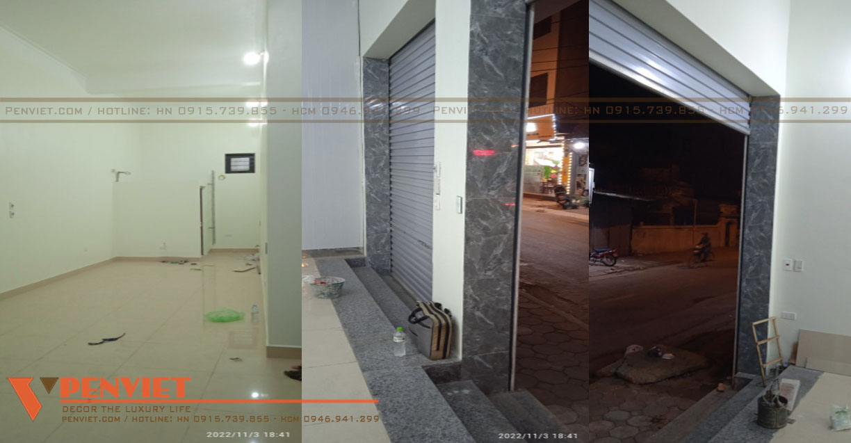 Hiện trạng mặt bằng phòng khám