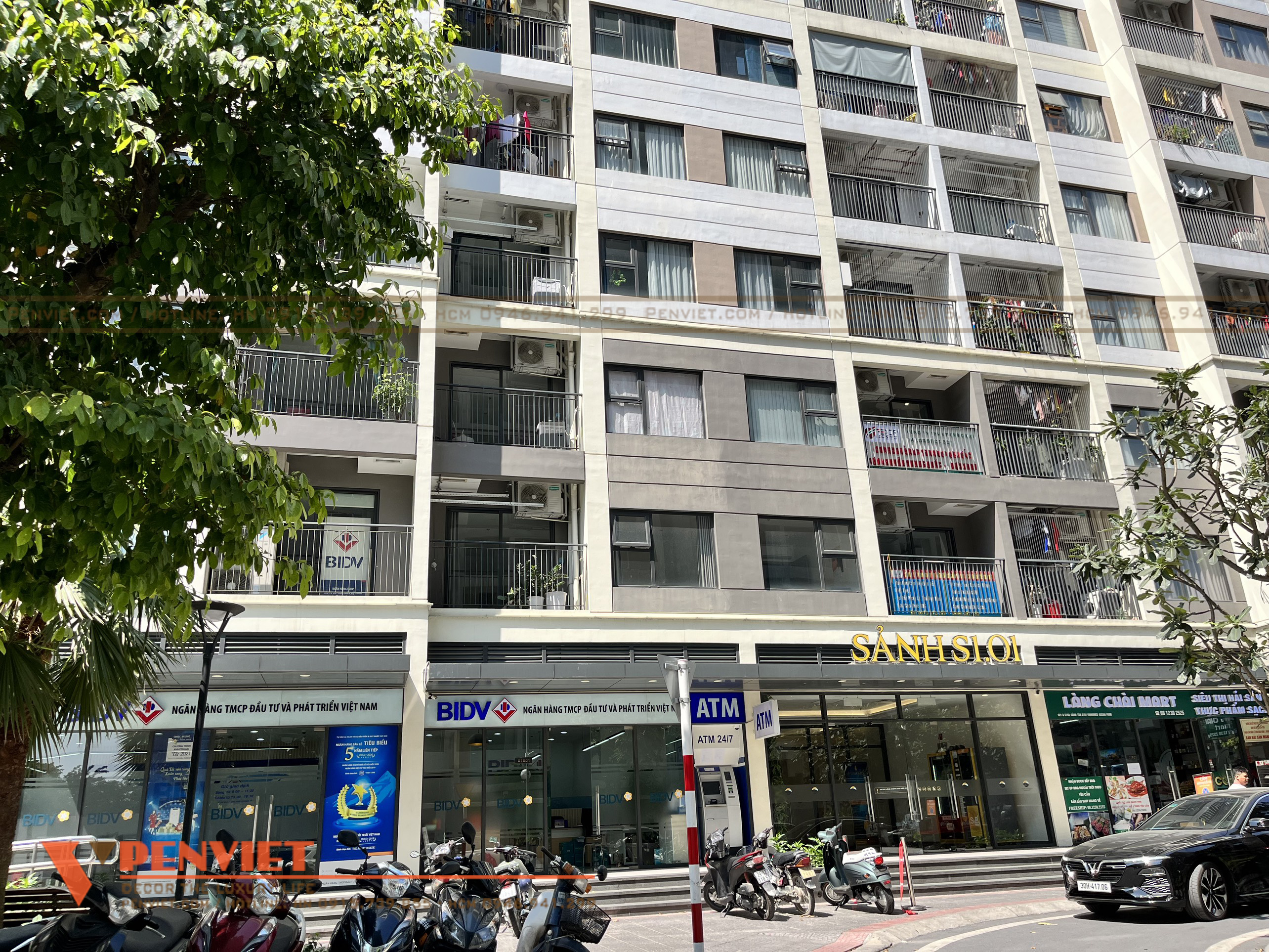 Moon Spa Premium nằm trong khu dân cư cap cấp tại Hà Nội