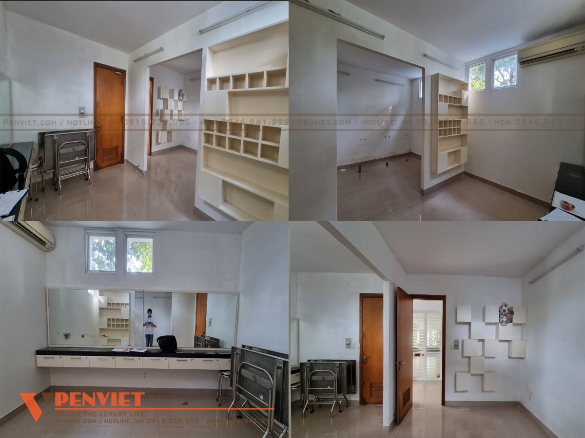 Hiện trạng mặt bằng đã được cải tạo và cơi nới không gian 