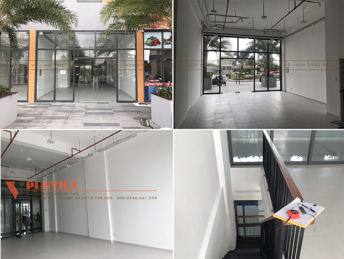 Hiện trạng mặt bằng của quán E-Coffee