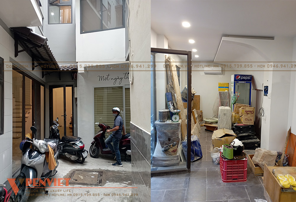 Mặt bằng nhỏ hẹp chính là một hạn chế lớn với cửa tiệm