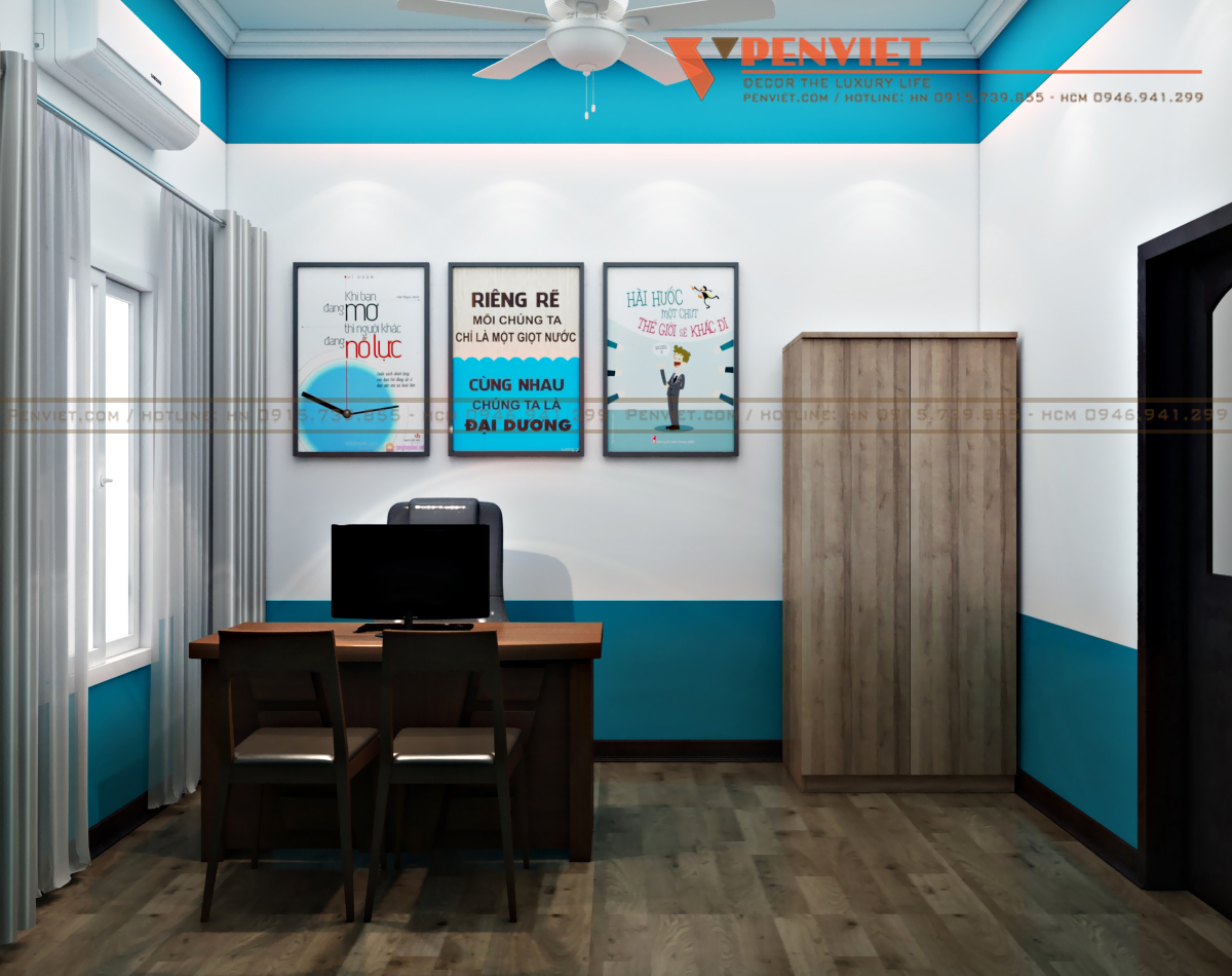 Lối thiết kế mở tạo không gian thông thoáng