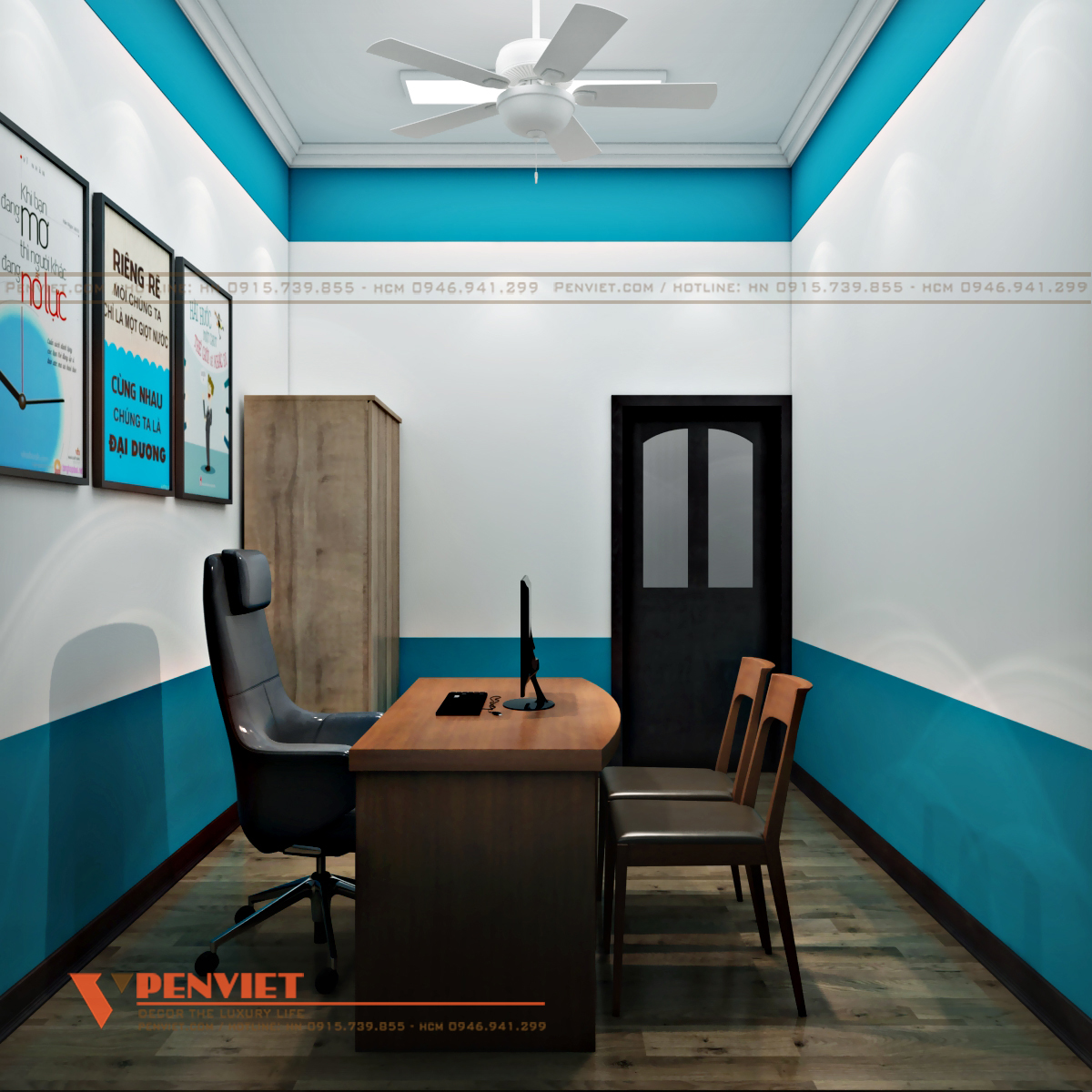 Màu sắc trang nhã, hiện đại