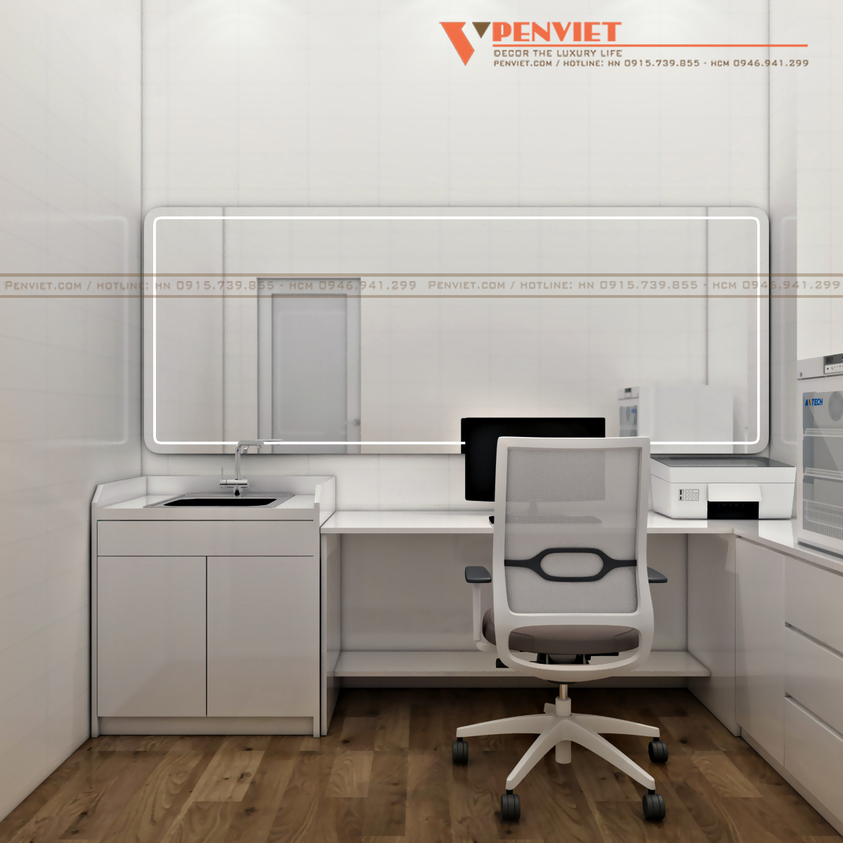 Phòng lọc rửa đảm bảo vô trùng, tiện nghi