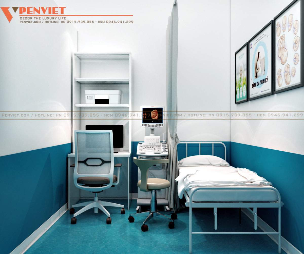 Cơ sở vật chất phòng khám khang trang, hiện đại