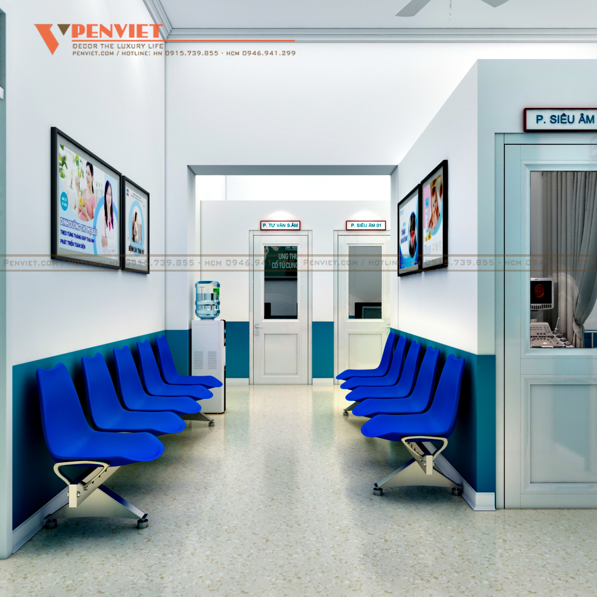 Mỗi khu vực đều có biển chỉ dẫn