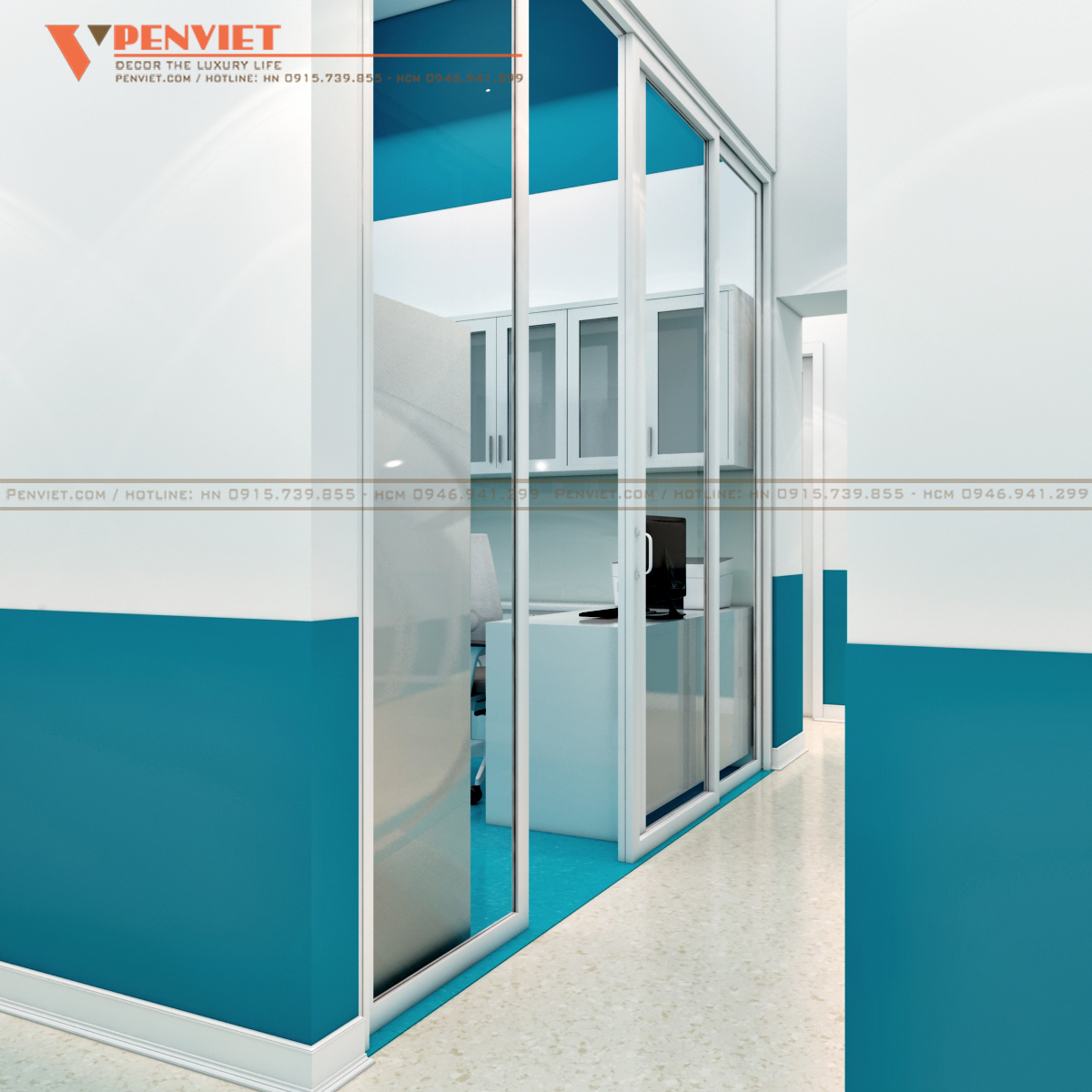 Phòng xét nghiệm đảm bảo khử khuẩn, vô trùng cao