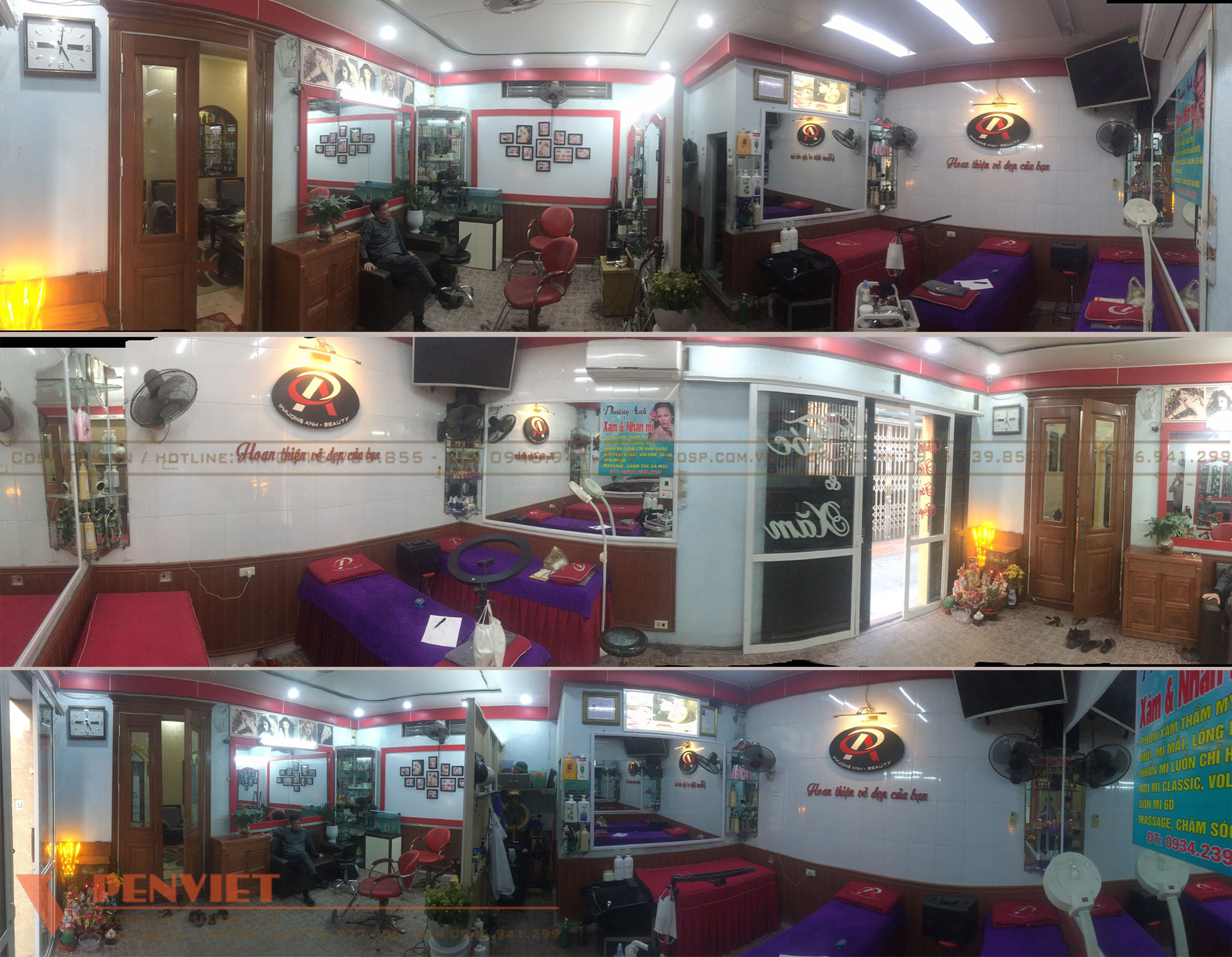 Hiện trạng mặt bằng dự án thiết kế spa Phương Anh đã không còn phù hợp với mục đích kinh doanh