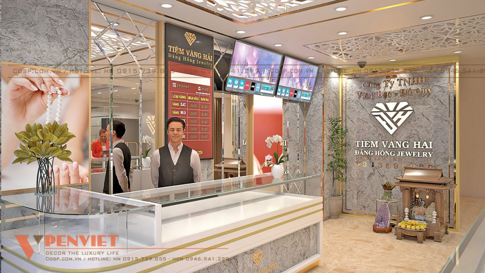 Tủ vàng gỗ MDF, mặt phủ Melamine sang trọng