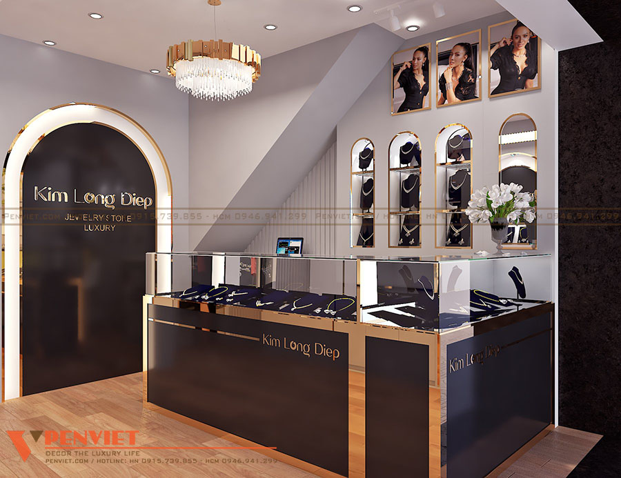 Màu đen làm tôn lên vẻ đẹp huyền bí, sang trọng 