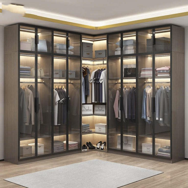 Tủ quần áo với thiết kế tiện nghi