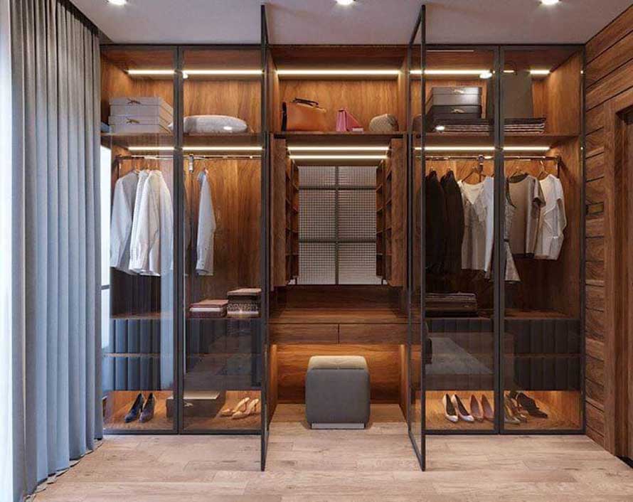 Thiết kế tủ quần áo đúng phong cách
