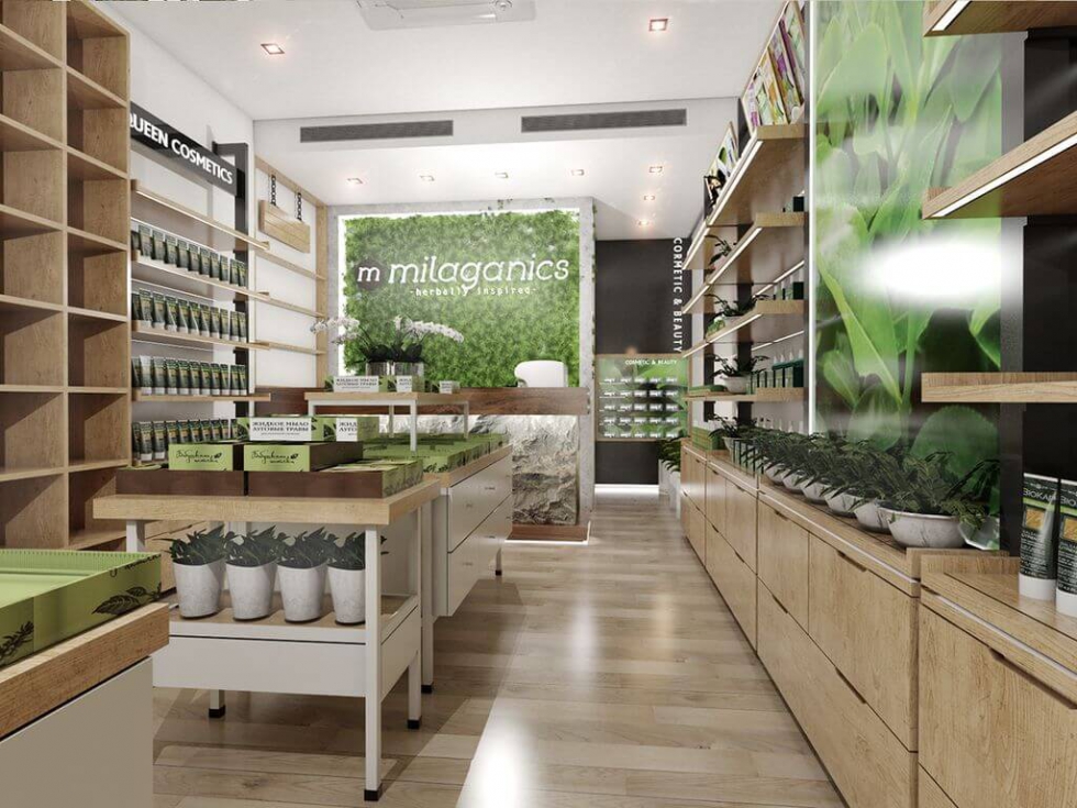 4 mẹo hay áp dụng cho thiết kế shop mỹ phẩm doanh thu tăng vọt