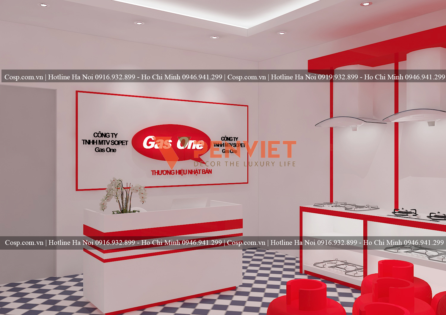 thiet ke shop gas one 5