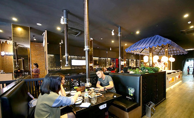 tieu chuan thiet ke nha hang lau nuong khong khoi 1
