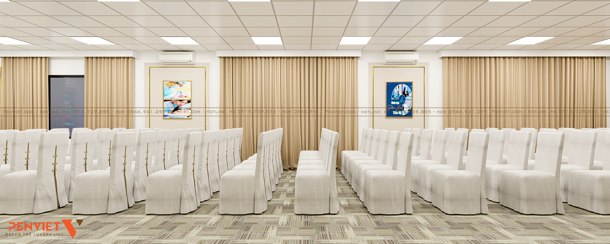 Lối đi được tính toán chi tiết, tạo thuận tiện cho người dùng