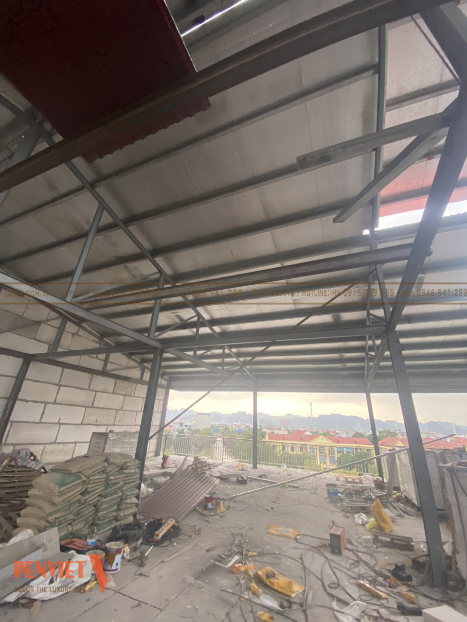 Quá trình thi công nhà tiền chế